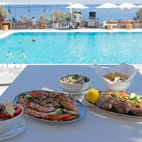 Kamari Beach Santorini